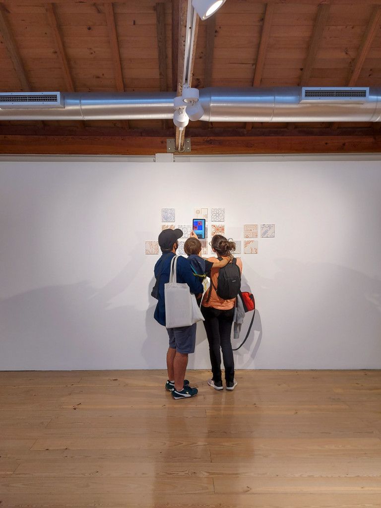 Fotografie der Ausstellung