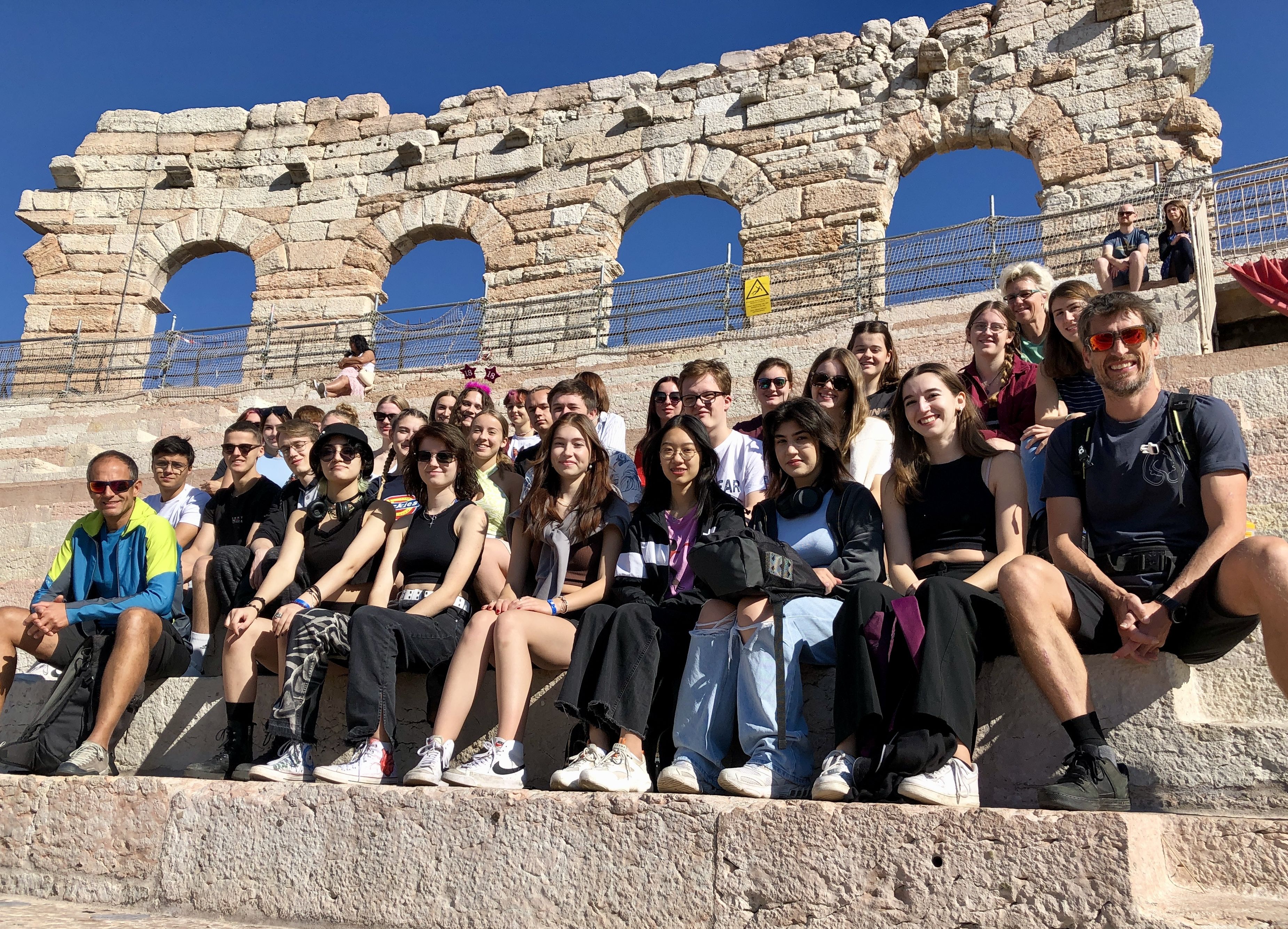 Arena di Verona - Auf der Tribüne
