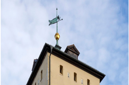 Fotografie - der Turm des Alten Rathauses