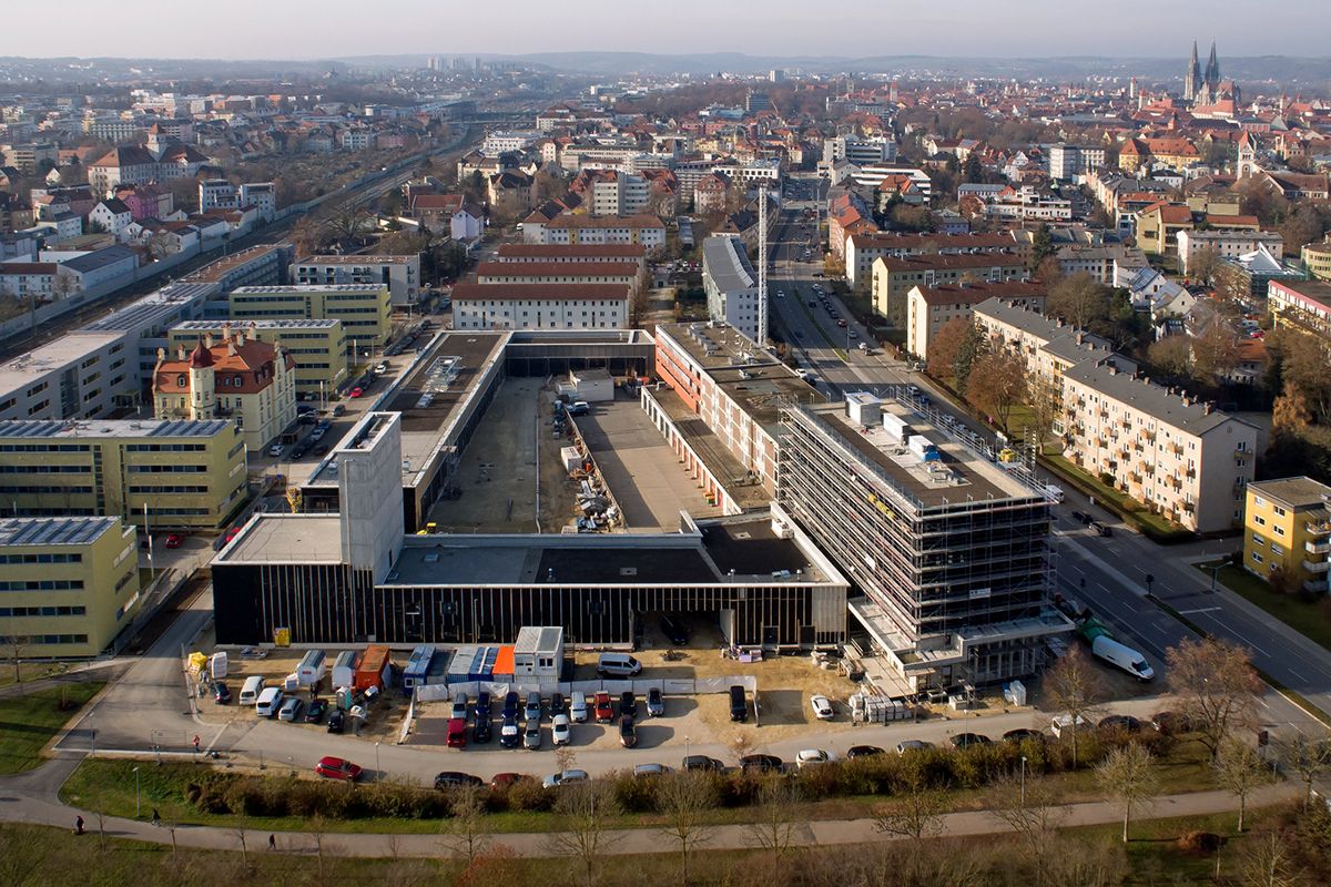 Hauptfeuerwache Baustelle Herbst 2018