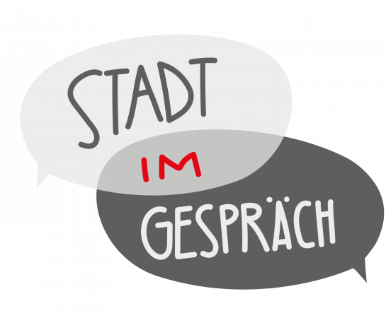Logo - Stadt im Gespräch (C) Stadt Regensburg, Tatjana Setz