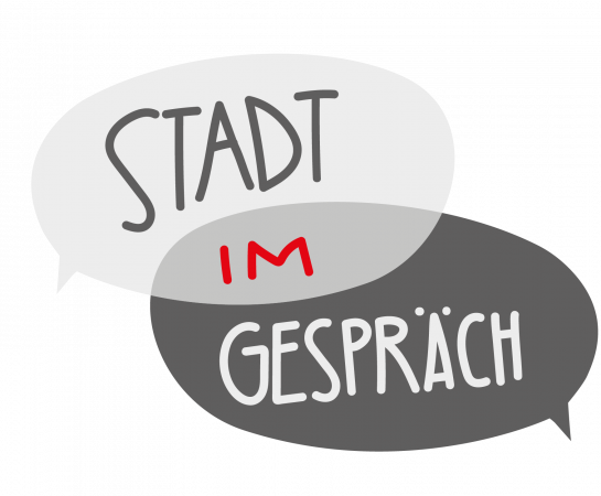 Logo - Stadt im Gespräch © Stadt Regensburg, Tatjana Setz