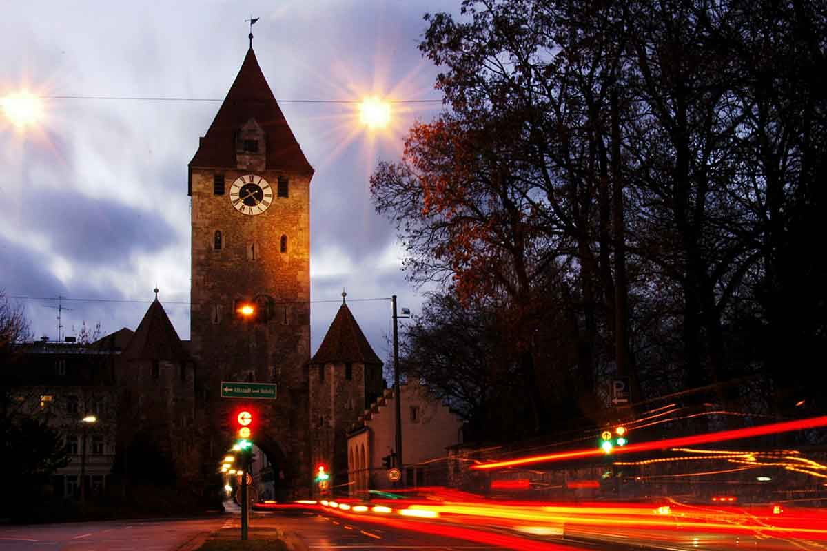 Gebäudeanstrahlung - Ostentor