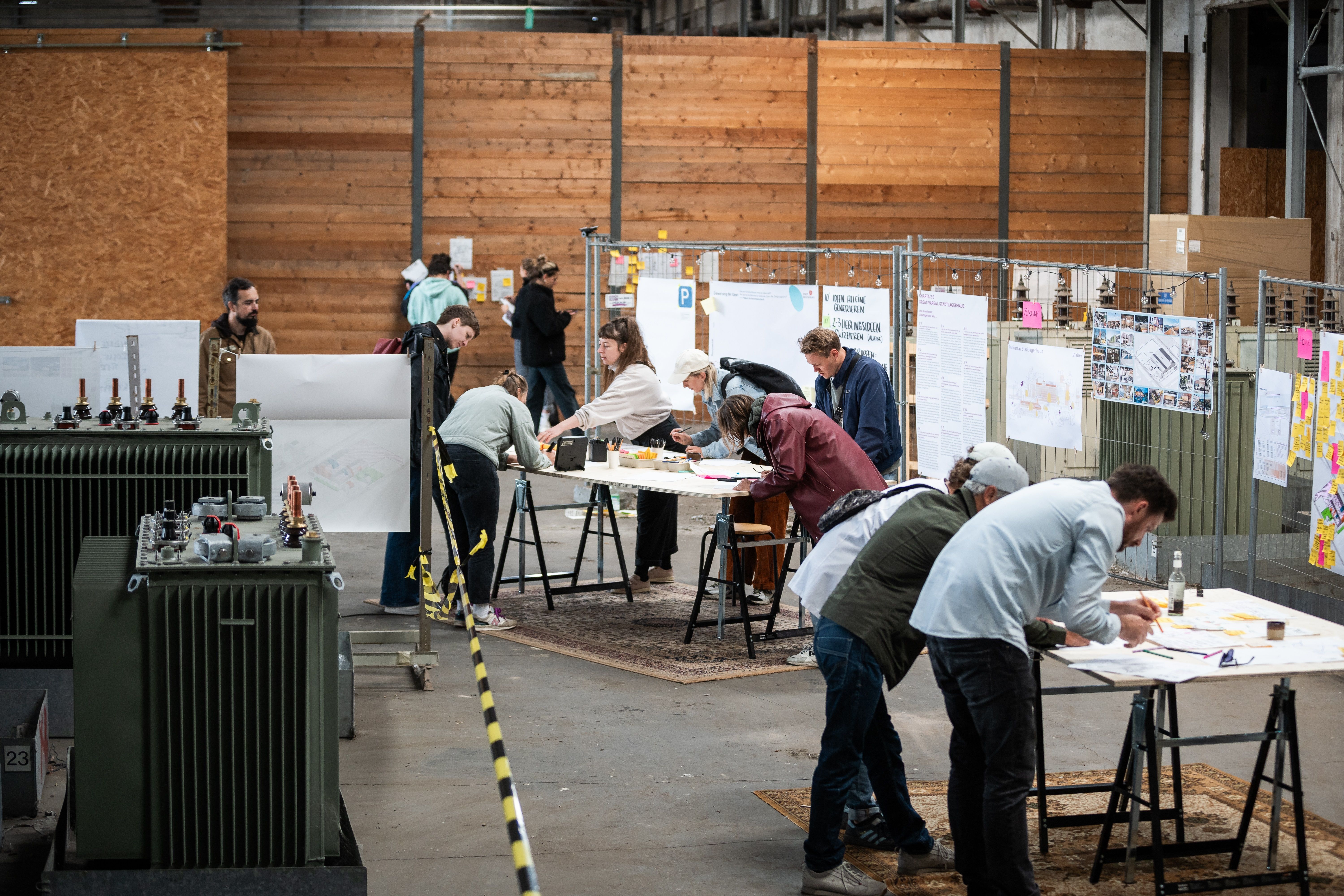 Fotografie – In einer Vielzahl von Workshop-Formaten wurden die zukünftigen Nutzenden in die Entwicklung des Areals einbezogen. 