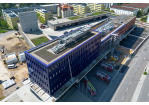 Fotografie - Luftaufnahme - Blick auf Neubau der Hauptfeuerwache Nordseite, Greflinger Straße
