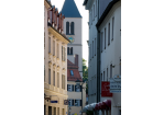 Blick aus der Gesandtenstraße auf die Schottenkirche (C) Stephan Rockinger, Stadt Regensburg