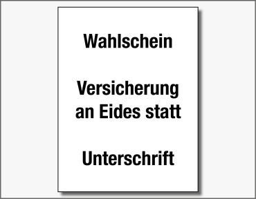 Kommunalwahl - Wie funktioniert die Briefwahl - Icon 3