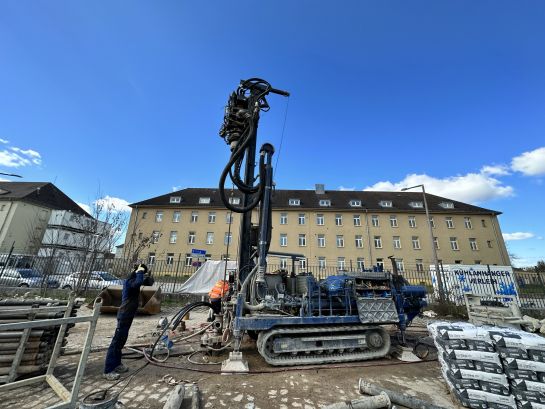 Fotografie; Erdsonden; Geothermie (C) Stadt Regensburg, Anette Menke