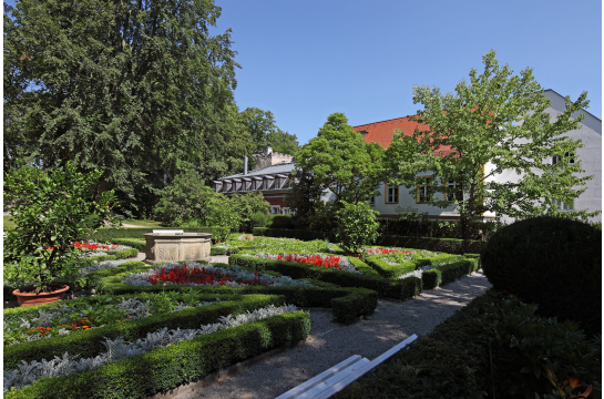 Fotografie: Blumenbeete im Herzogspark