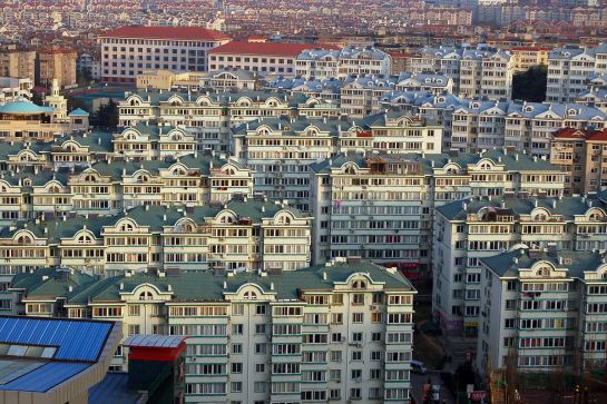 Partnerstadt Qingdao 7 - Dächerblick