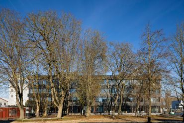 Fotografie - Architekturpreis 2024,Holz-Hybrid-Bürogebäude am Hafen - Preis