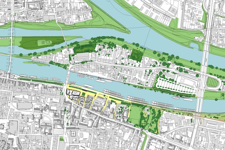 Hochwasserschutz Schiffsanlegestellen, Stadtplanungsamt (C) Stadtplanungsamt, Stadt Regensburg Hochwasserschutz Schiffsanlegestellen