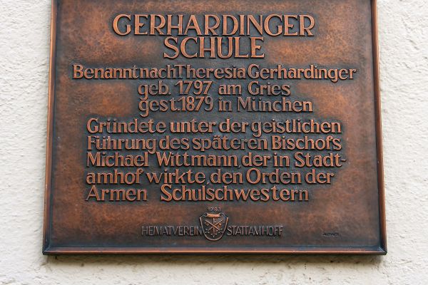 Karolina Gerhardinger II (c) Stadt Regensburg, Hana Bejlková
