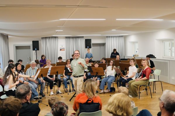 Orchesterauftritt beim Tag der offenen Tür im Haus der Musik