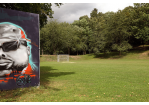 Fotografie - Wiese mit Fußballtoren (C) Bilddokumentation Stadt Regensburg
