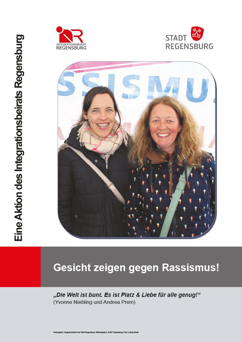 Integrationsbeirat - Gesicht zeigen gegen Rassismus - Niebling und Prem