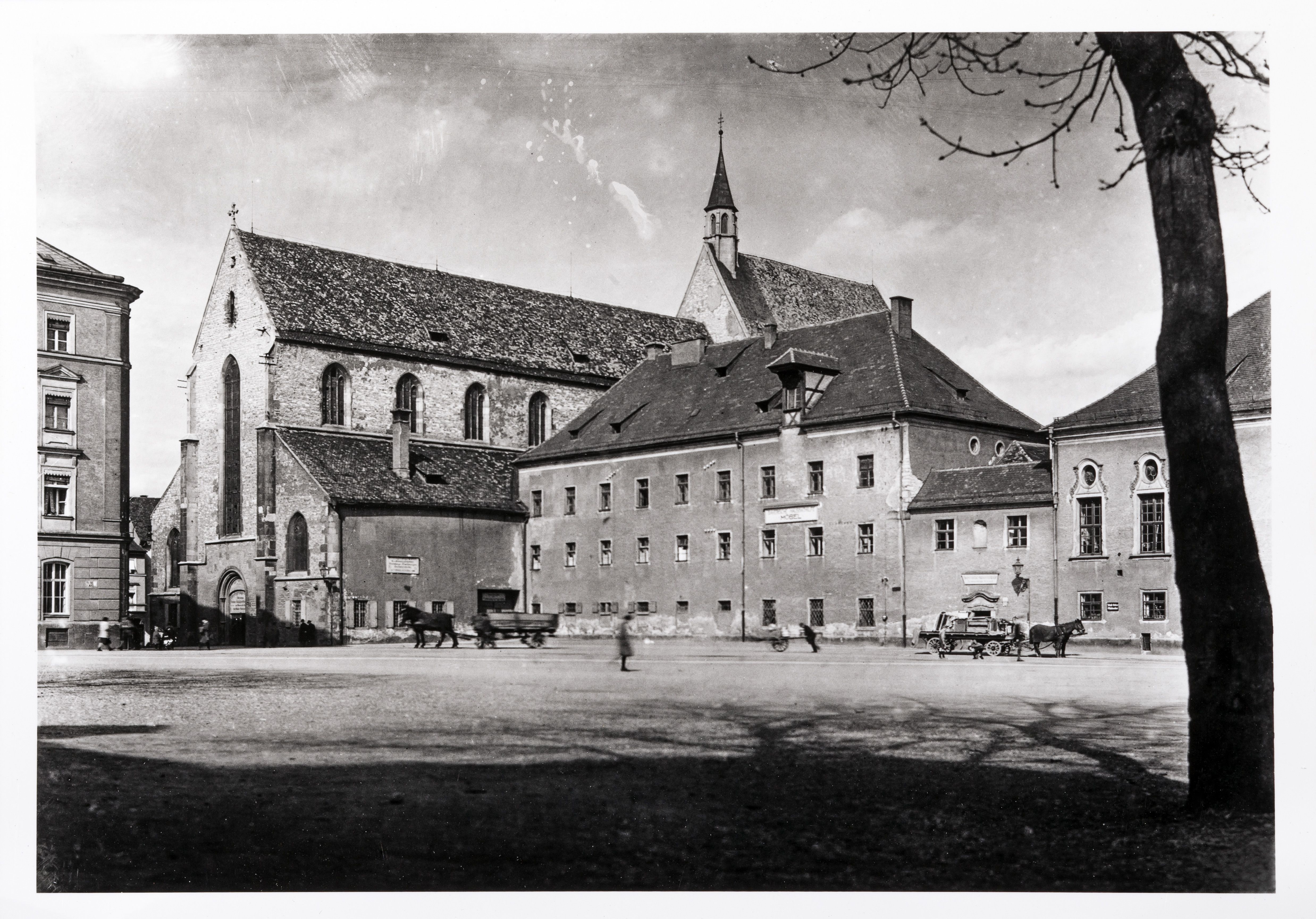 Fotografie: Der heutige Dachauplatz im Jahr 1920