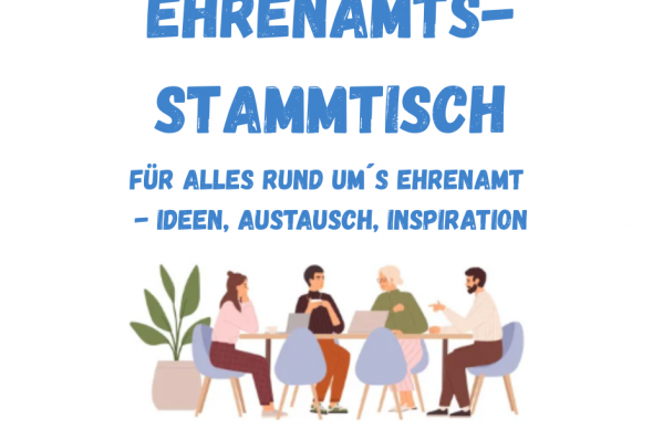Ehrenamtsstammtisch - richtige Gr
