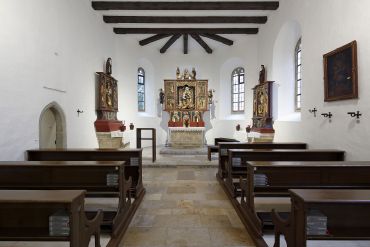 Der neu sanierte Innenraum der St. Anna