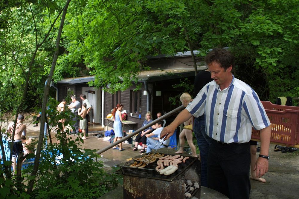 Freizeitstätte Schwalbennest - Grillen im Sommer