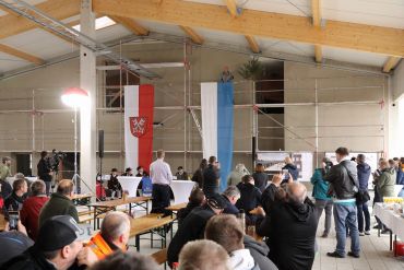 Fotografie: Richtfest am Bauhof Nord