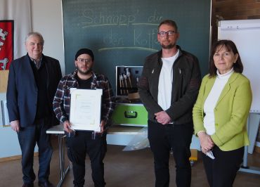 Siegerehrung Maler Wettbewerb