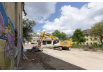 Fotografie: Abrissarbeiten der 37 Bestandsgebäude in der Prinz-Leopold-Kaserne 