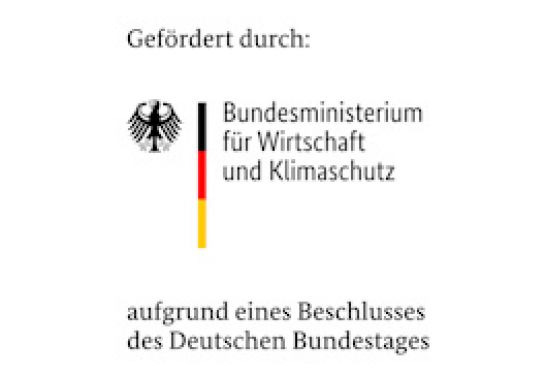 Förderlogo des Bundesministeriums für Wirtschaft und Klimaschutz 