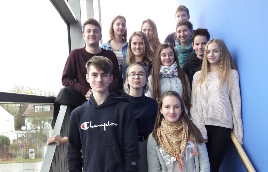 Gruppenfoto Konfliktlotsen am VMG 2017 2018 (C)  