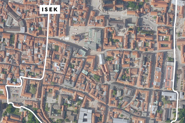 Kartenansicht von Regensburger Altstadt