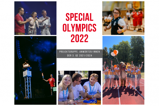 Ausbildung - Collage Special Olympics 2022 ©Stadt Regensburg, Hierl Nicola - SOBY, Carina Pilz Fotografie- Collage mit Fotos vom Projekt Special Olympics 2022 (C) Stadt Regensburg, Hierl Nicola - SOBY, Carina Pilz