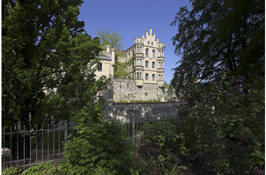 Fotografie: Blick auf die Königliche Villa