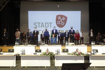 Konstituierende Sitzung 2020 (C) Bilddokumentation Stadt Regensburg Konstituierende Sitzung 9