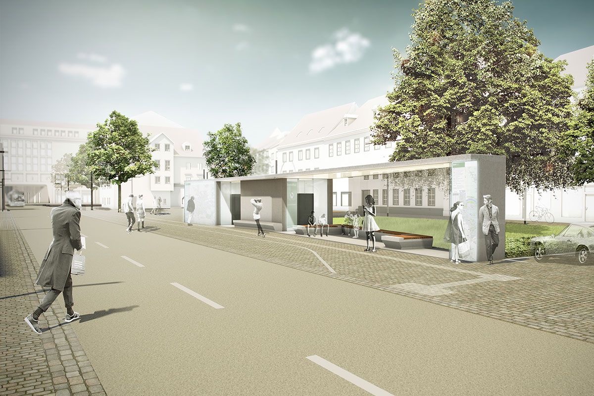 Werkbericht 2017 - Servicegebäude Schwanenplatz