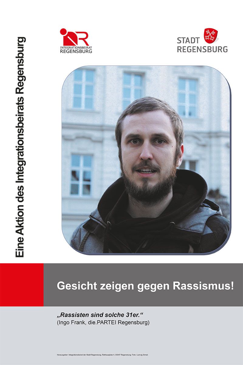 Integrationsbeirat - Gesicht zeigen gegen Rassismus - Frank