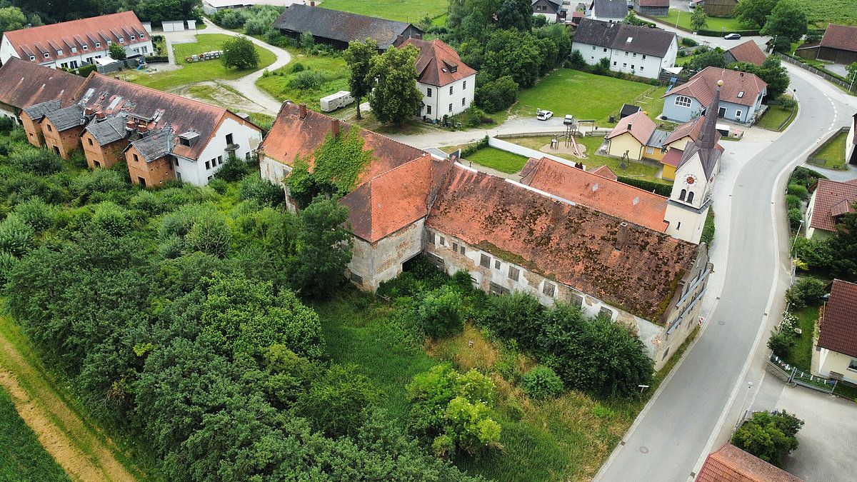 Luftaufnahme Altes Schloss