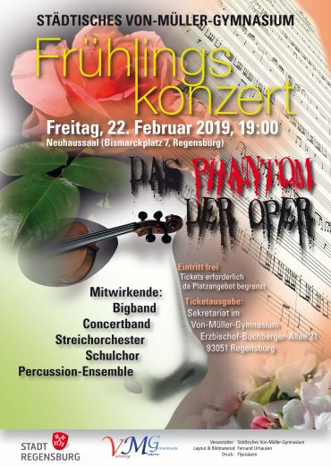 (C) Fernand Urhausen Frühlingskonzert 2019 Plakat