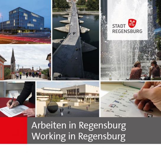 Collage - Verschiedene Orte in Regensburg
