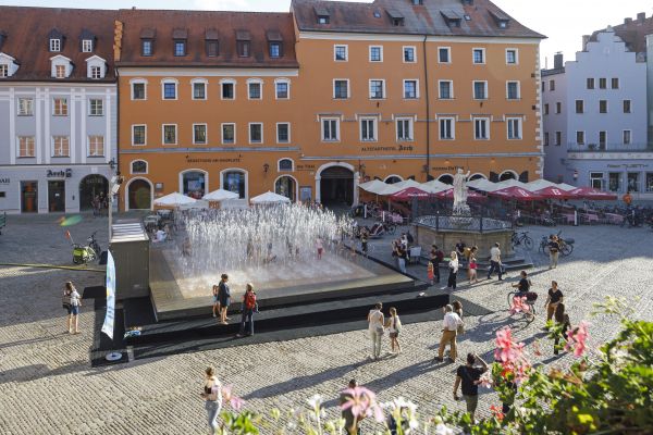 Die PlayFountain 2022 am Haidplatz