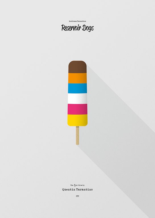 Kunstwerk, Grafik - Eis am Stiel in bunten Farben  (C) Matthias Lehner
