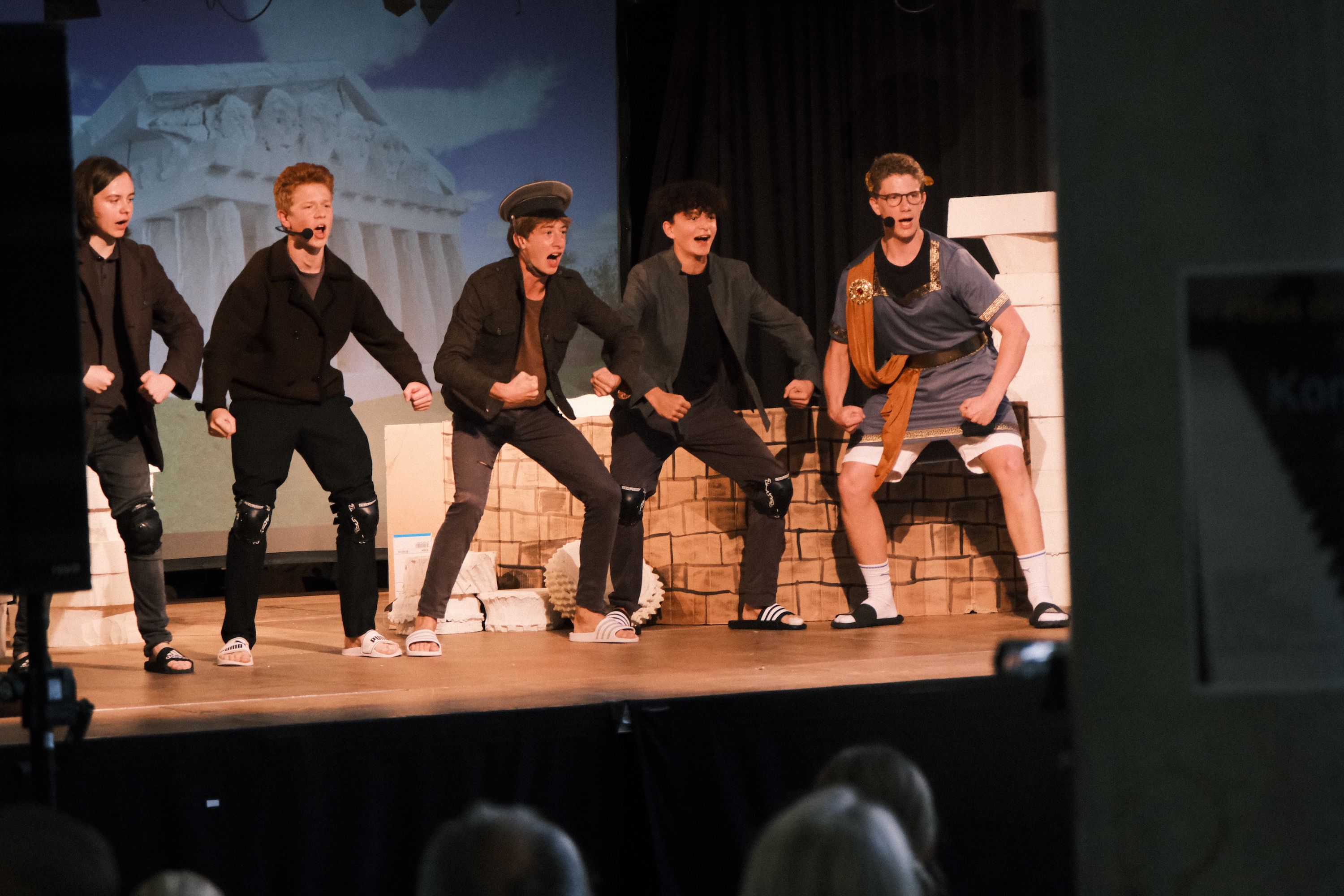 Musicalaufführung Lysistrata der Klasse 9b 03