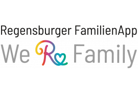 Logo der Familien-App "We R Family"