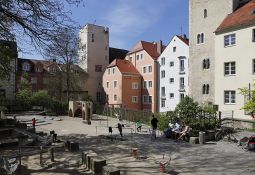 Welterbe - Impressionen - Spielplatz in der Altstadt