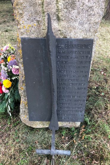 Gedenkveranstaltung am 22. Juni am Hohen Kreuz (Ecke Straubinger Straße/Siemensstraße – 80 Jahre Überfall auf die Sowjetunion durch die Nationalsozialisten