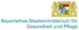 Logo Bayerischen Staatsministerium für Gesundheit und Pflege (C) Bayerisches Staatsministerium für Gesundheit und Pflege