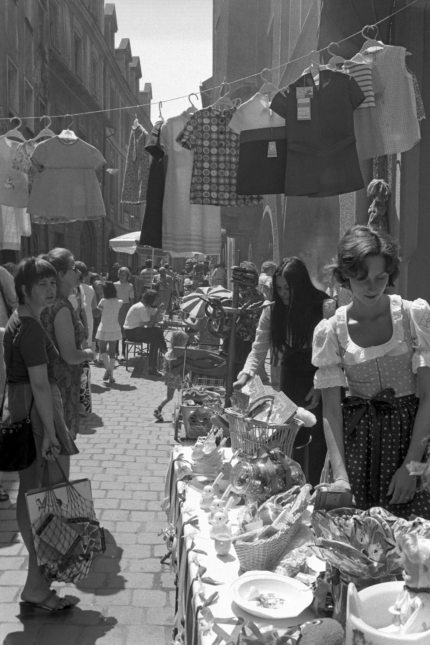 Fotografie: Flohmarktstand