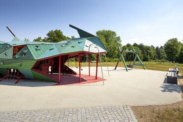Fotografie: Inklusionsspielplatz im Brixen-Park