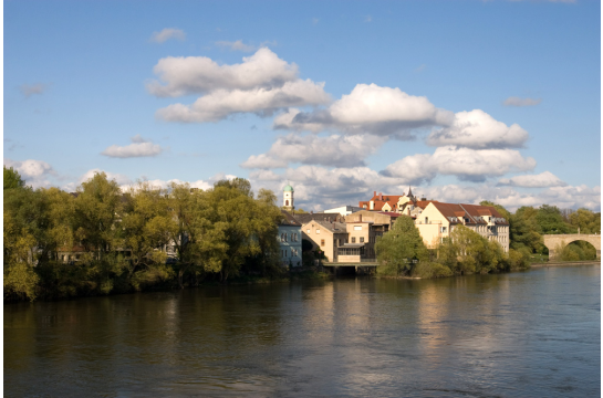 Blick auf Stadtamhof