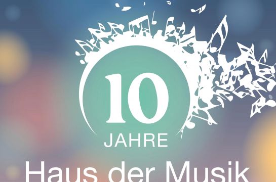 Logo 10 Jahre Haus der Musik