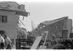 Fotografie: Trümmer Yorckstraße 7 und 9 (C) Bilddokumentation Stadt Regensburg